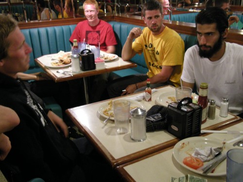 after demo dinner...