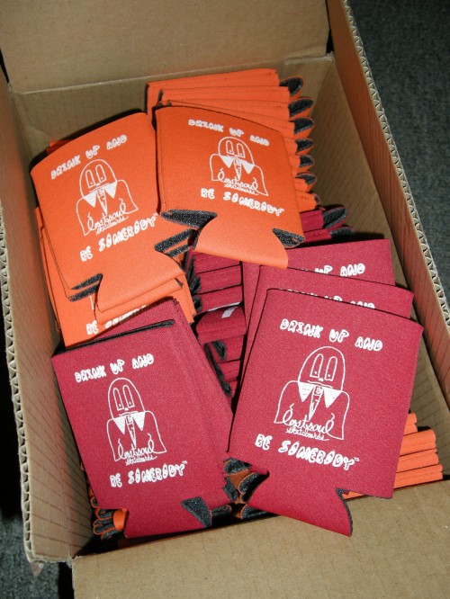 koozies...